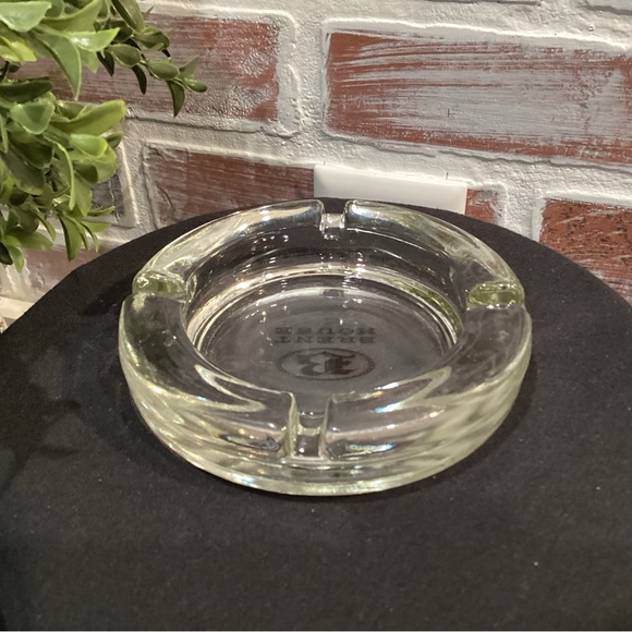Vintage Brent House Glass Ashtray - Solid - Heavy - Excellent - Collectible - Picture 6 of 9